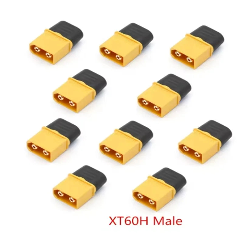 XT60H plug 3.5mm gold-plated plug, T-plug connector Brand new original Amass with protective cover, model airplane Zpaxo