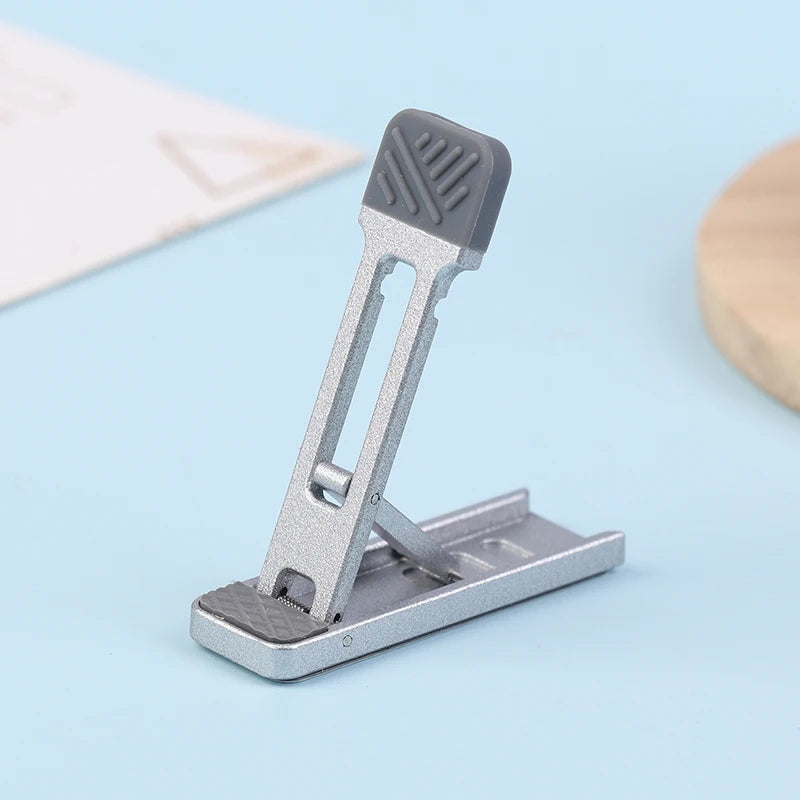 Foldable Zinc Alloy Laptop Stand – Ultra-Thin Adjustable Riser