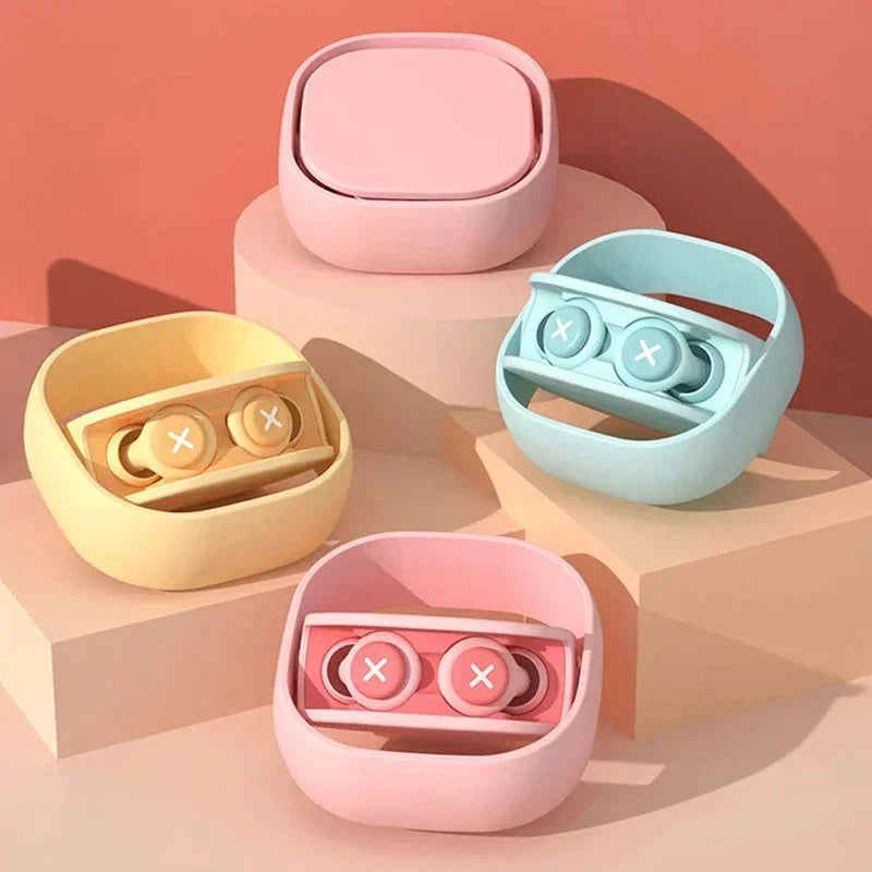 1pair Silicone Earplug Sleep Noise Ear Plug Canceling Reduction Zpaxo