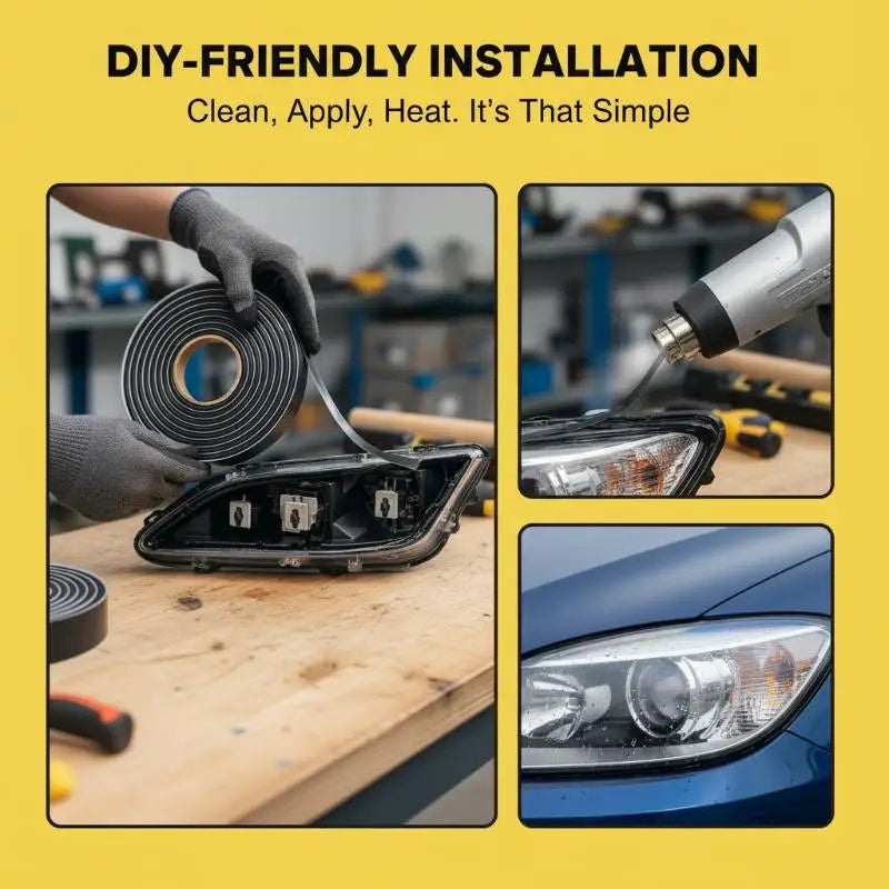 Waterproof Butyl Rubber Sealing Strip – Lamps, Doors & Windows