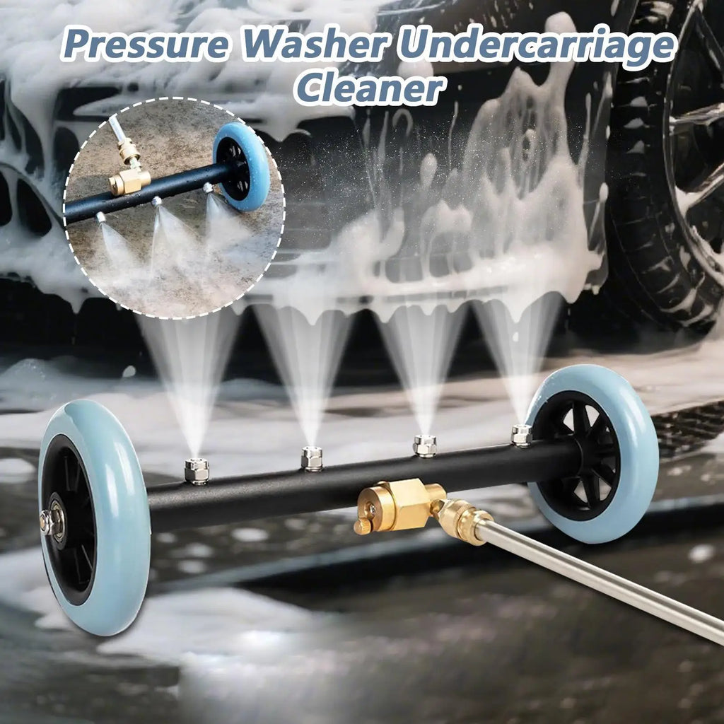 Undercarriage Pressure Washer 4000 PSI Surface Cleaner Attachment 2
