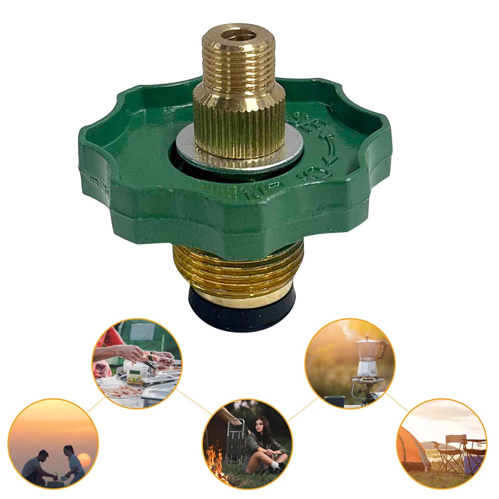 Liquefied Gas Cylinder Connector Outdoor Stove Convert Head Practical