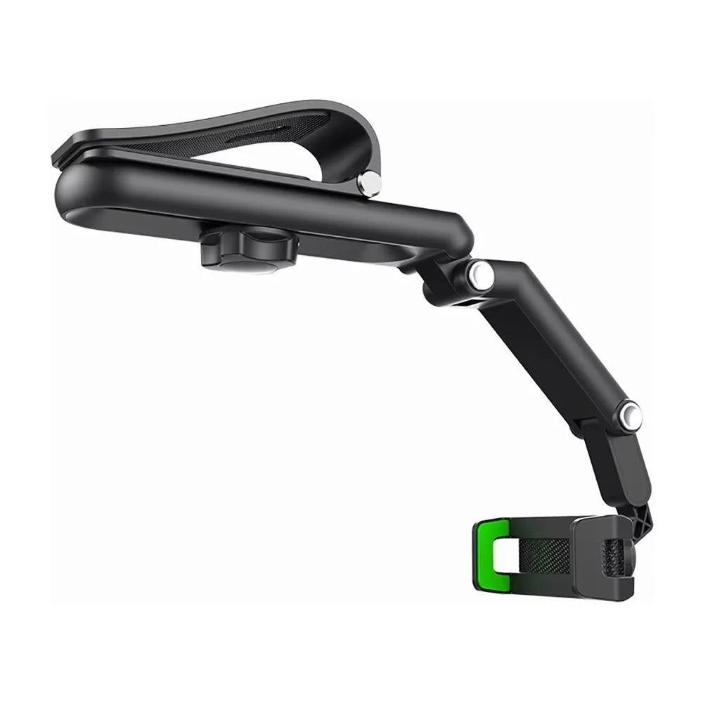 Multifunctional Sun Visor Phone Holder Anti-Shake Stable 360° Rotating Phones Stand Durable Adjustable Navigation Holder Zpaxo Green