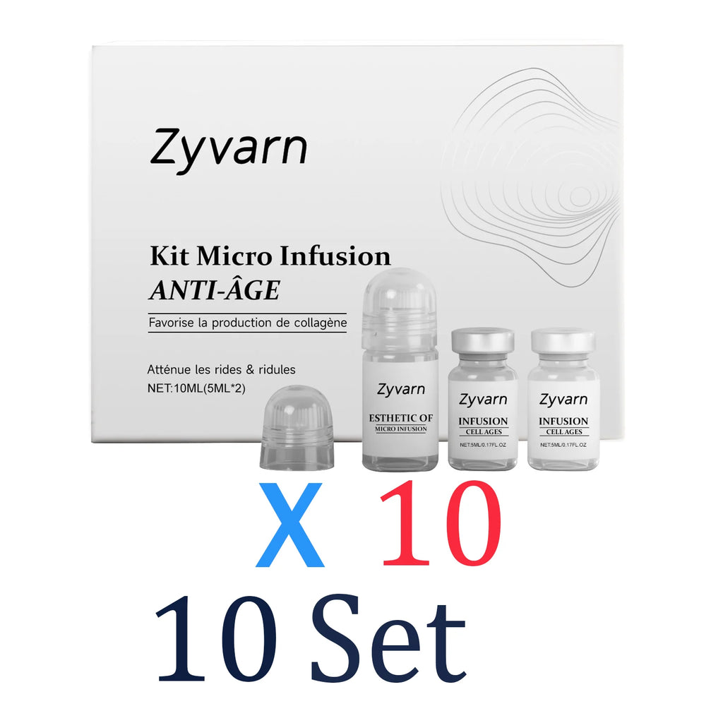 Microneedle Skin Care Day Cream Night Seasonal Transition Repair Zpaxo 10 Set