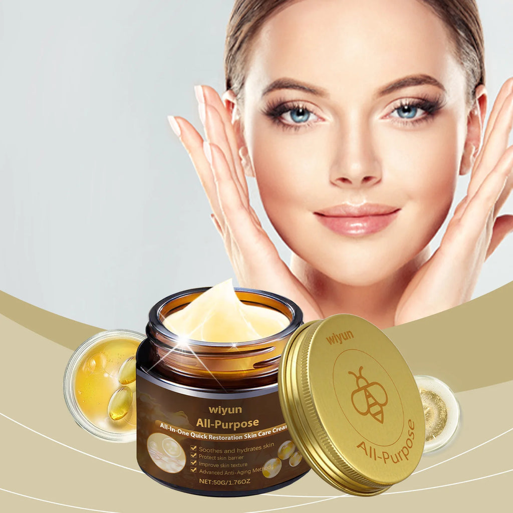 Wiyun Face Cream for Dark Spots Removal Fine Lines Repair Damaged Skin Firming Lifting Sagging Improvement Nourishing Skin Care Zpaxo