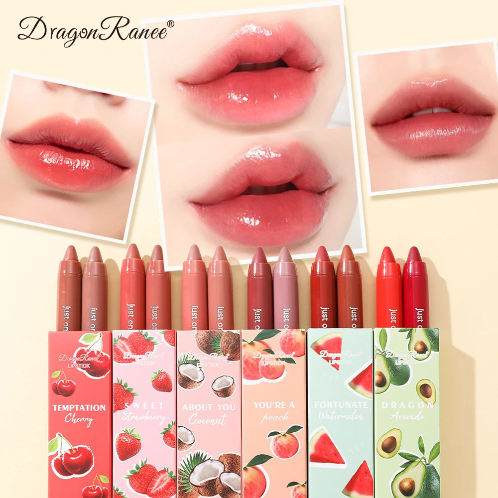 Two Lipstick Sets in a Box, with a Water-Glossy Mirror Finish, Long-Lasting Moisturizing Effect, Non-Fading, Enhances Complexion, and Has a Long-Lasting Makeup Effect Zpaxo