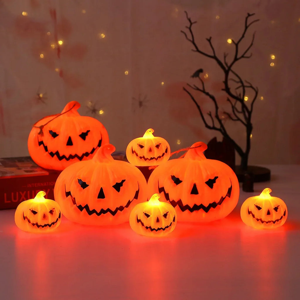 Battery-style Halloween LED Pumpkin Lantern Lights Jack-o-lantern