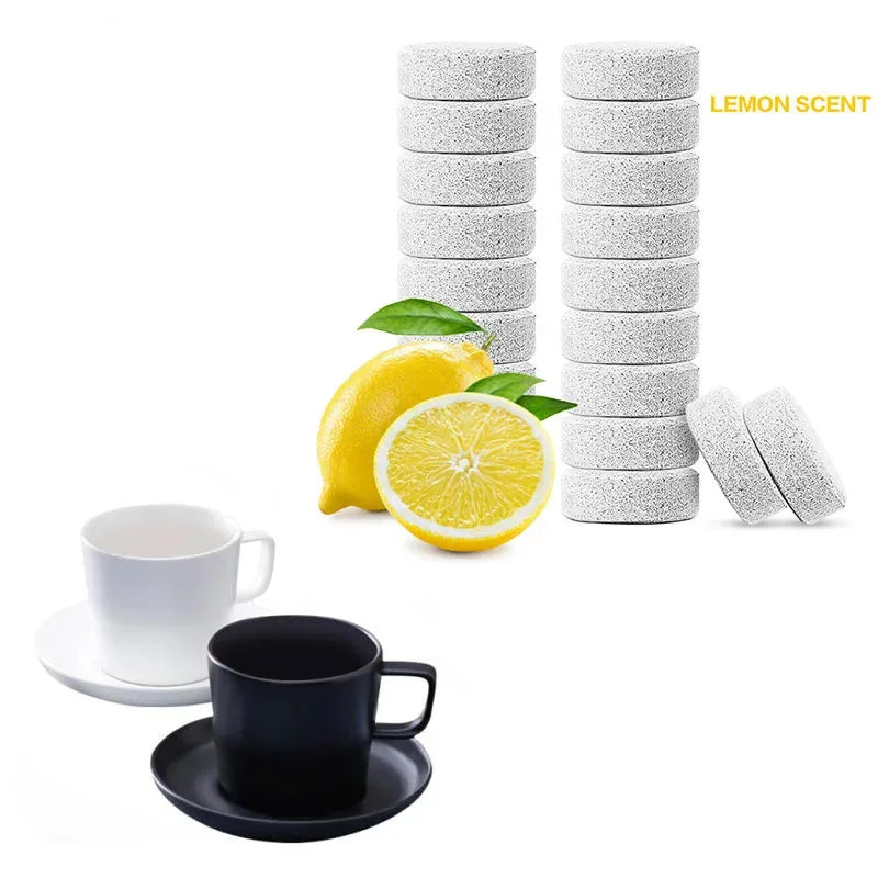 Coffee Machine Cleaning & Descaling Tablets – 10/30/60 Pack