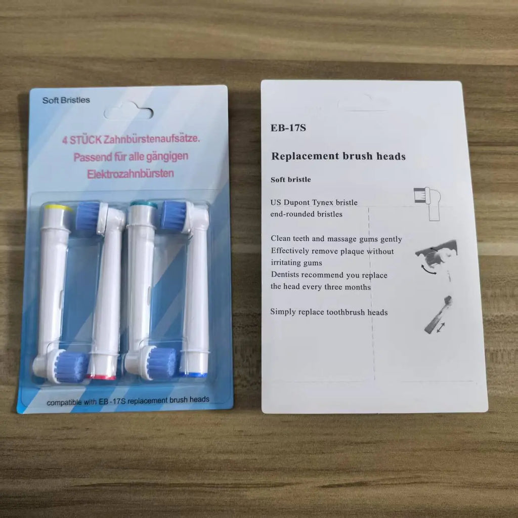 20/4pcs Set Electric Toothbrush Heads For Oral B Sensitive Replacement EB17Ultra EB10A SB-17A EB17S EB50Ultra EB17P EB10A Zpaxo