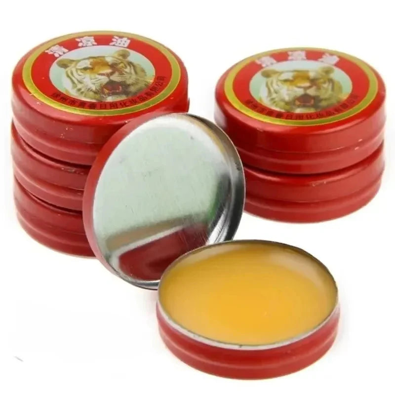 Tiger Balm Solid Stick – Cooling Herbal Essential Oil Balm 5 Pc