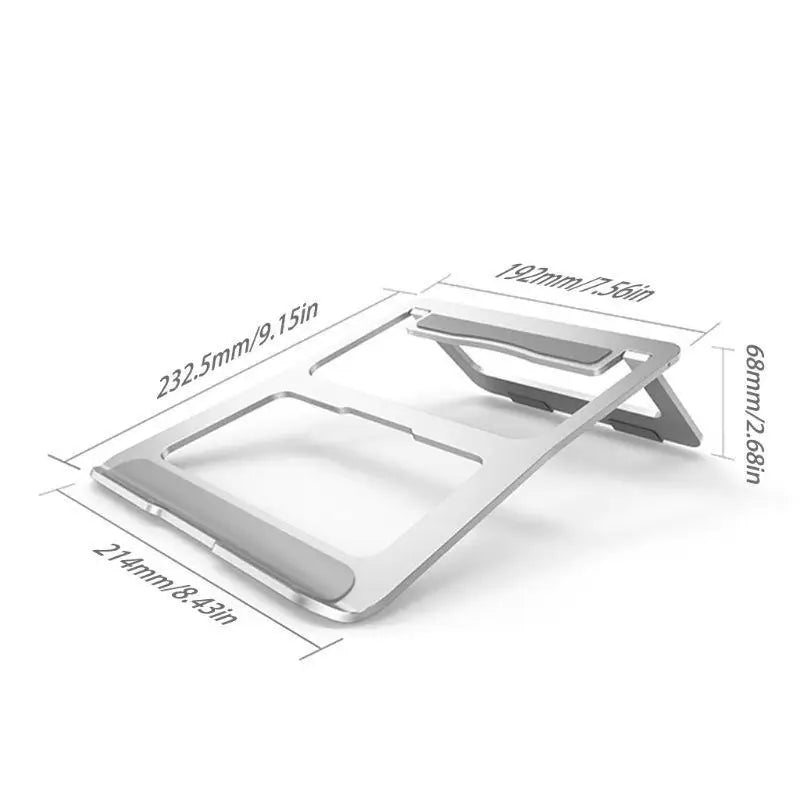 652F Portable Heat Dissipation Adjustable Laptop Stand Holder Zpaxo