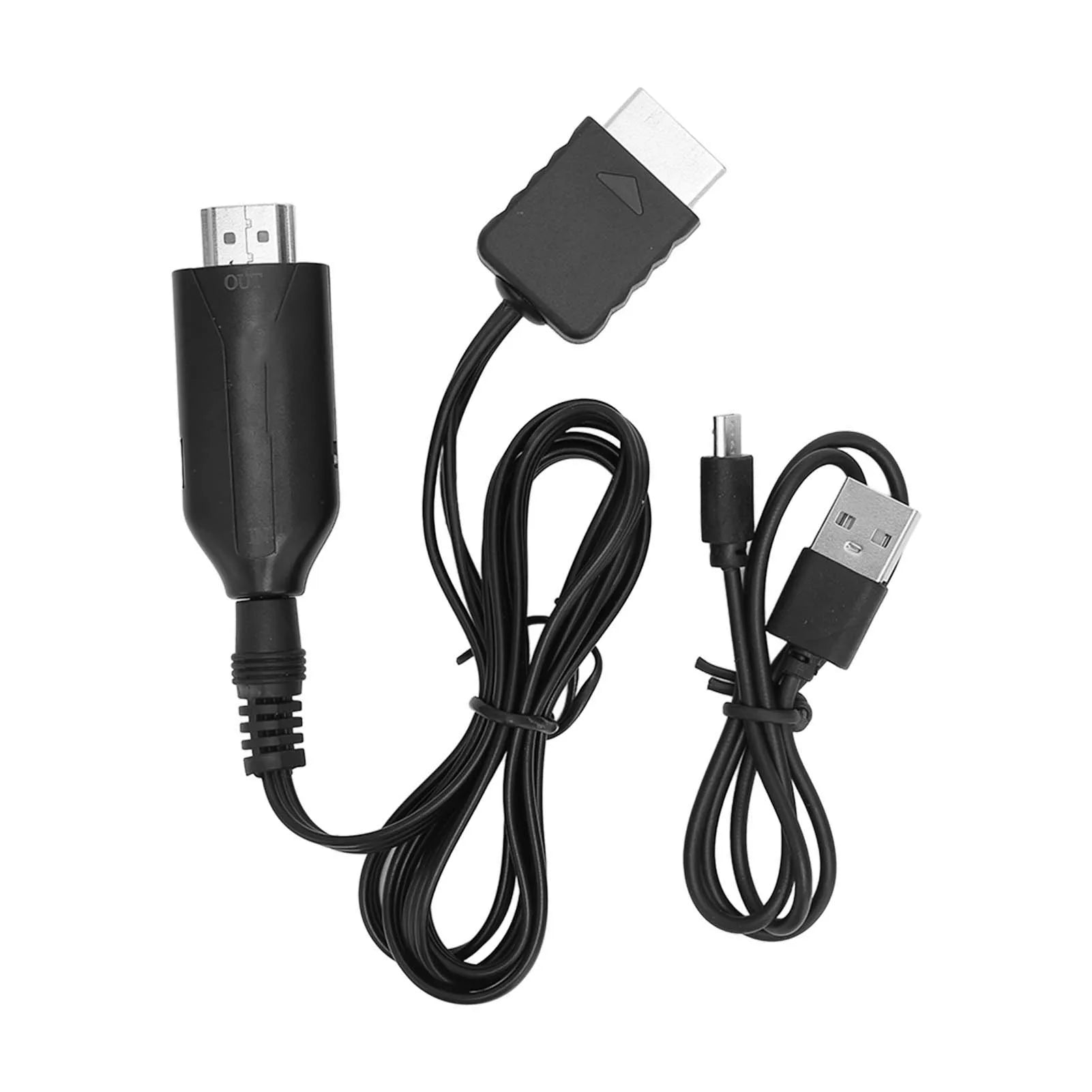 PS1 HD Multimedia Interface Cable Plug Play Game Console Video