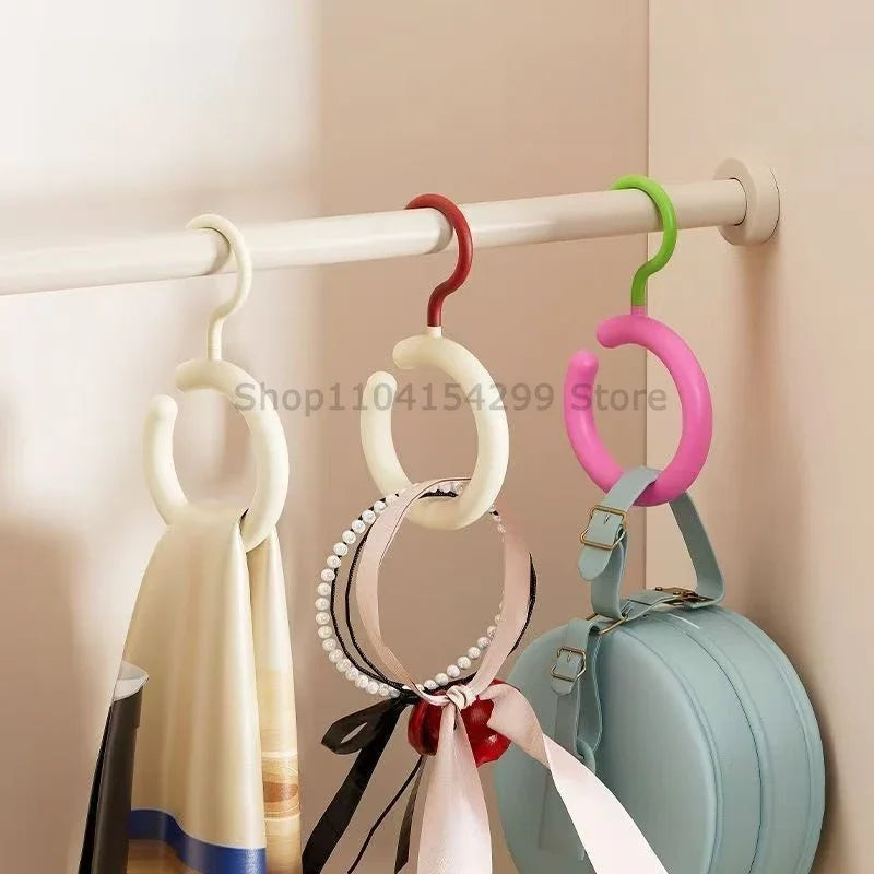 Hat Storage Clothes Hanger Invisible Luxury Multi-Function Hook Home Use New 2025 Plastic Coat Hanger Nordic Sle Adult Closet Zpaxo