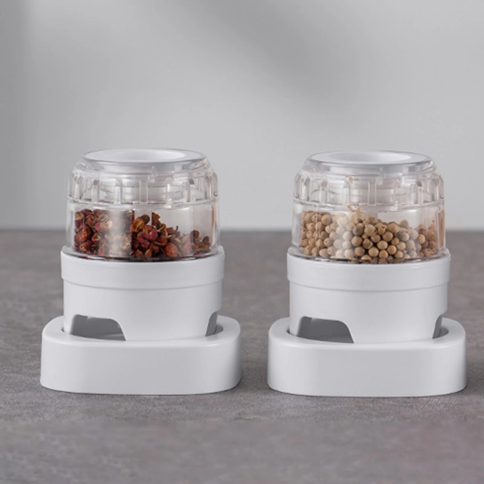 Quick Spice Grinder Pepper Grinder Mill Rechargeable Electric Salt Pepper Grinder Adjustable Spice Mill Automatic Kitchen Gadget Zpaxo