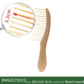 BOOMSLIFE Wide Tooth Wood Comb – Anti-Static & Scalp Massage Wood Hair Comb Zpaxo comb A China Mainland