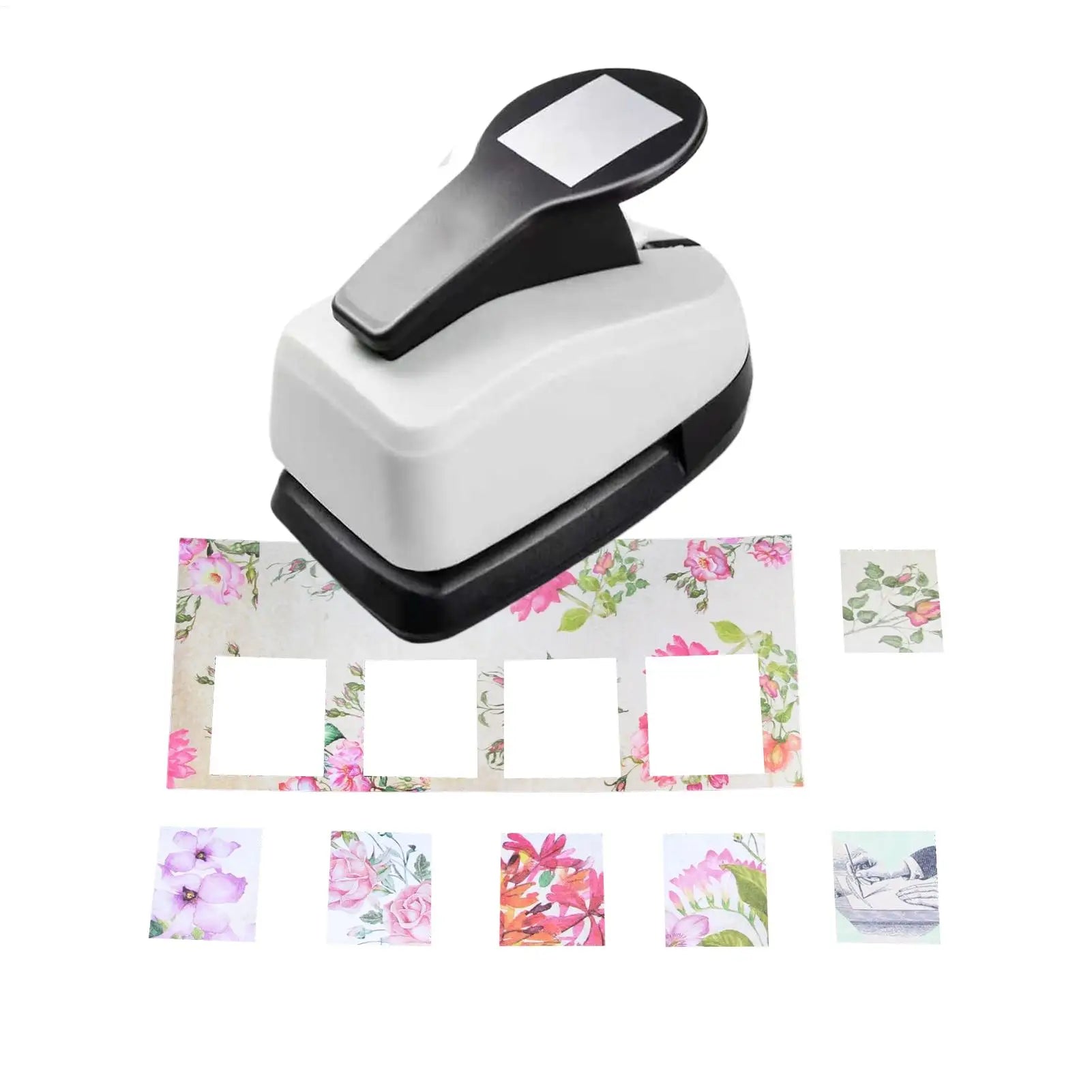 Easy Square Paper Hole Punch Tool Scrapbooking Card Making DIY Crafts