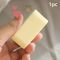 Korean Makeup Artist Makeup Sponge Powder Puff Rice Cake Shape Dry and Wet Combined Beauty Cosmetic Bevel Cut Makeup Sponge Tool Zpaxo 1pc