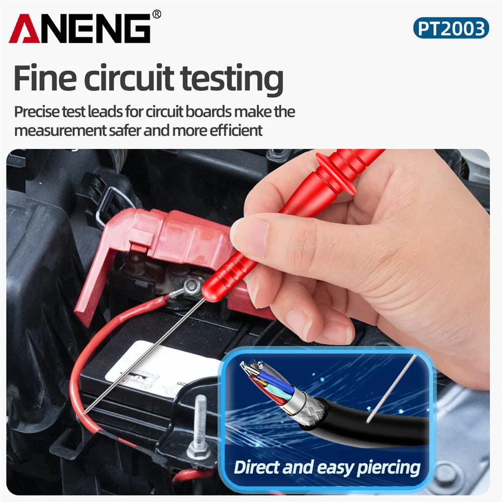 ANENG PT2003 1 Pair Universal Extention Piercing Needle Tip Probe