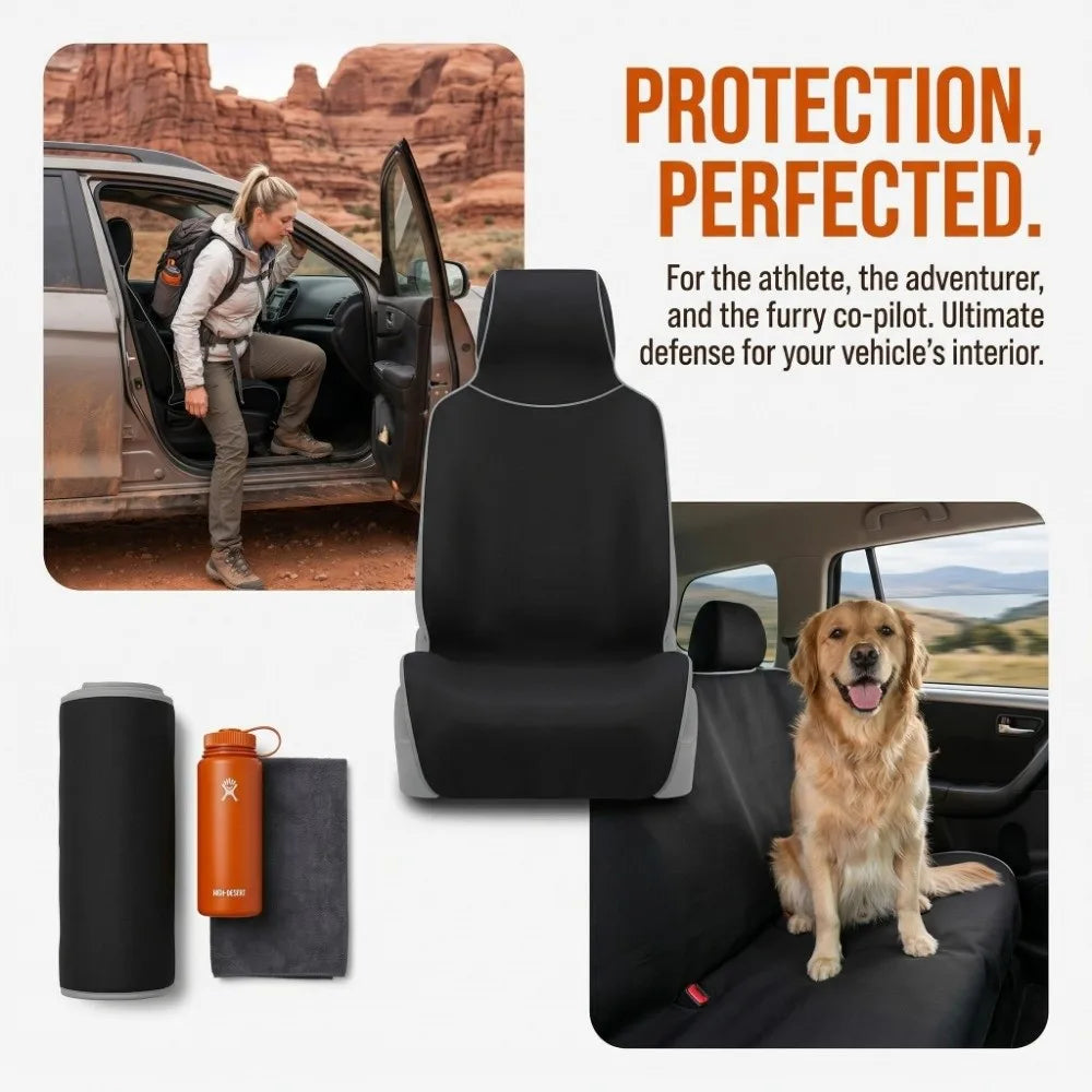 Universal Washable Car Seat Cover Neoprene Waterproof Protector Zpaxo