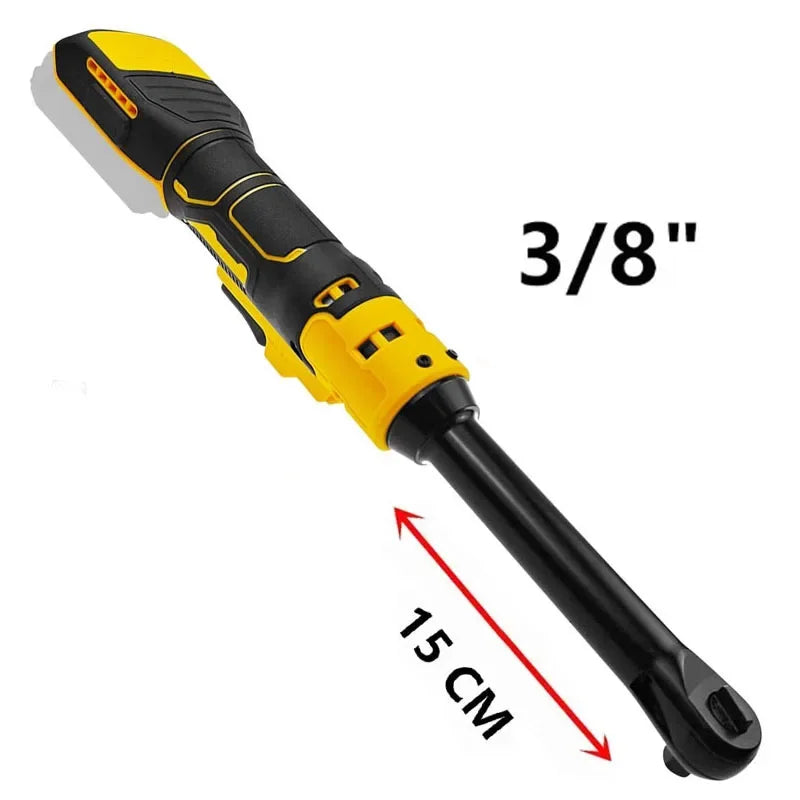 Cordless Ratchet Wrench Upgraded Extended Head Removal Screw Nut 220N