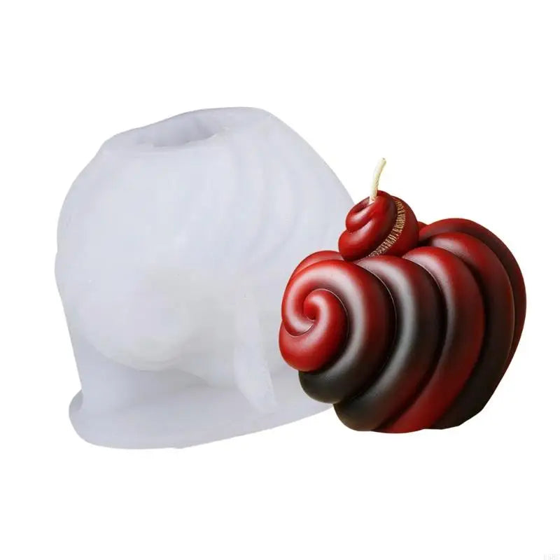 Heart Silicone Molds Soap Making Molds Easy Demolding Silicone Molds for Epoxy Resin Making Soap Zpaxo