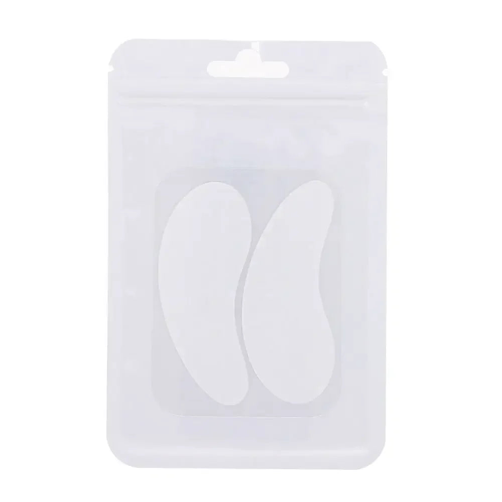 1Pair Reusable Eyelash Perm Silicone Eye Pads Lash Extension Under Eye Patches Sticky Eyelash Extension Patch Makeup Tools Zpaxo IK01-1pair
