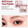 VEECCI Portable Eye Shadow Matte Pearl Finish Eyeshadow Palette Easy Zpaxo D01