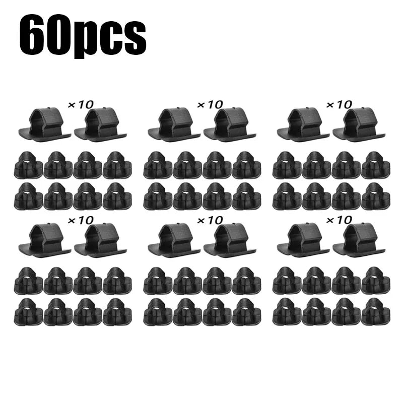 VW Engine Hood Insulation Clips – Plastic Rivets 10/30/60pcs