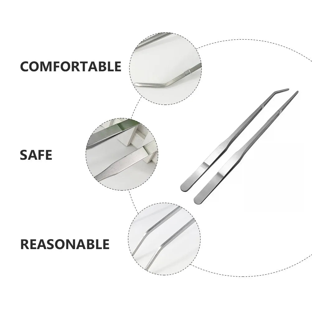 Reptile Feeding Tweezers Eco-friendly Lightweight Flexible