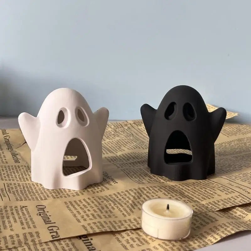 Spooky Silicone Mold Halloween Themed Holder Molds