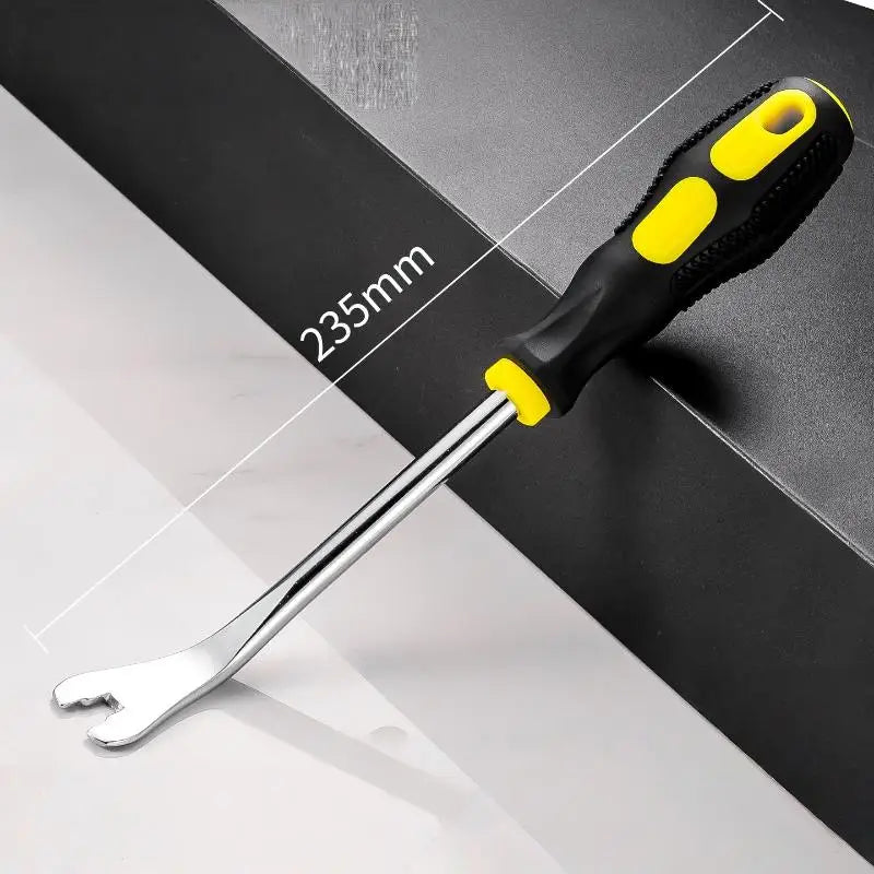 A45 Carbon Steel Nail Puller – Screwdriver-Style Pry Tool