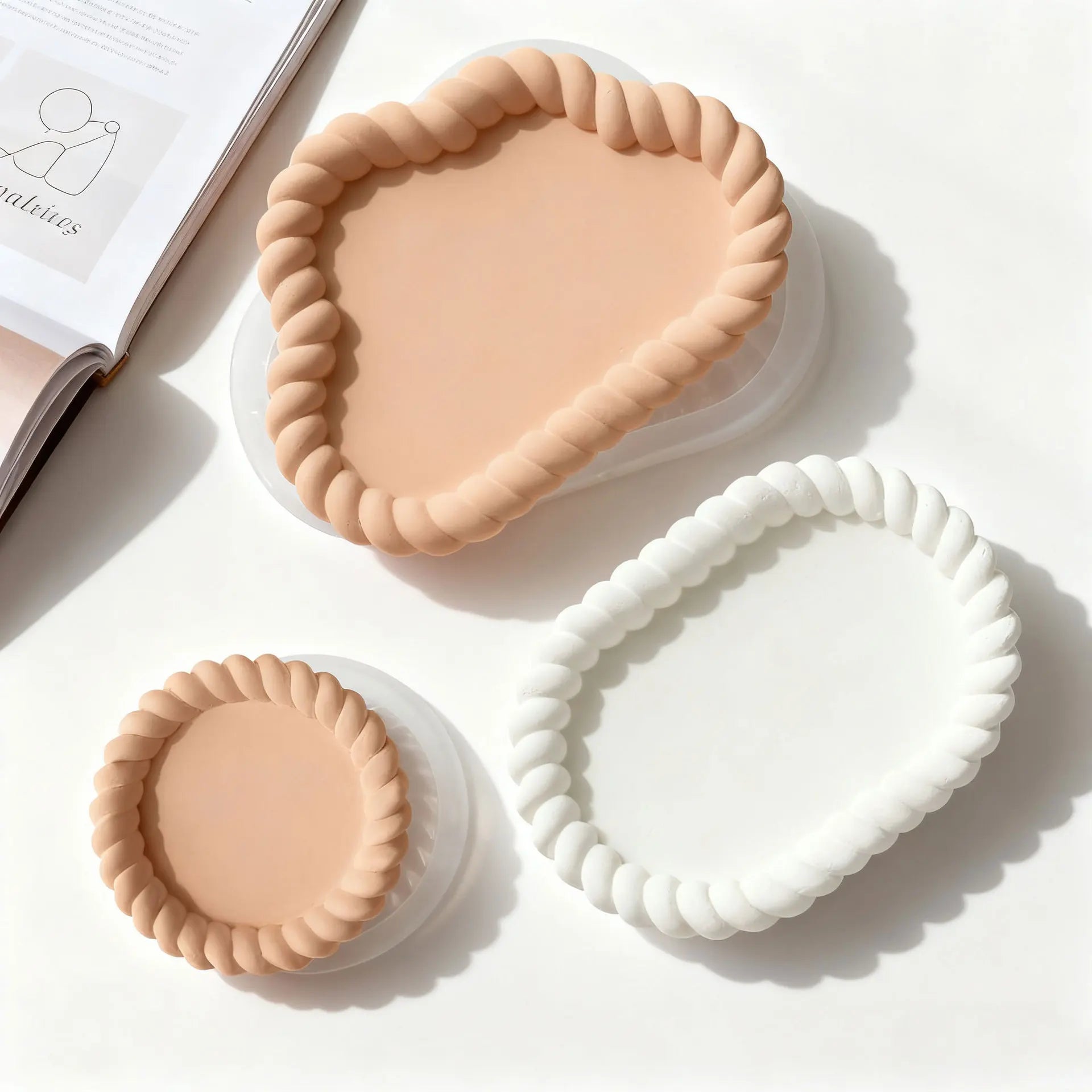 Silicone Resin Casting Mold – DIY Tray, Coaster & Organizer