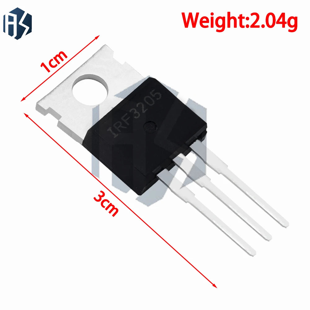 IRF3205PBF 220 MOSFET 55V 98A 8mOhm Zpaxo