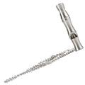 Ultrasonic Stainless Steel Dog Training Whistle Chain Hands Bark