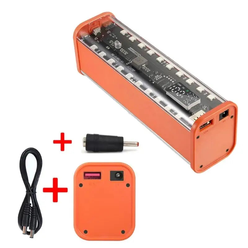 652F 18650 Battery Case Holder Powerbanks Making Lightweight Zpaxo