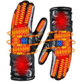 Rechargeable Electric Winter Gloves Waterproof Thermal Touchscreen Gloves Cold Weather Gloves for Outdoor Cycling Skiing Hiking Zpaxo Heated Gloves
