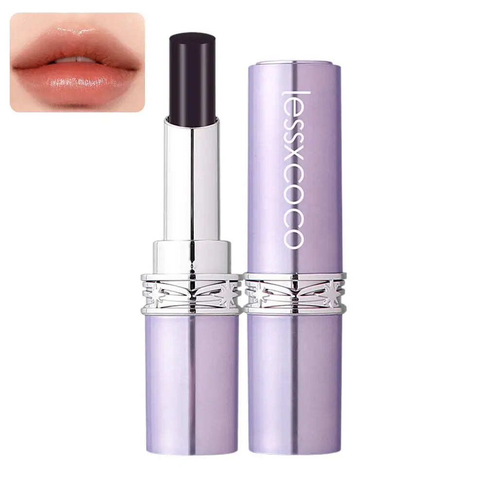 Velvet Matte Dark Magic Lipstick Lightweight Smooth Texture Long-lasting Hydration Lip Gloss Nourishing Essence Care Lipstick Zpaxo A