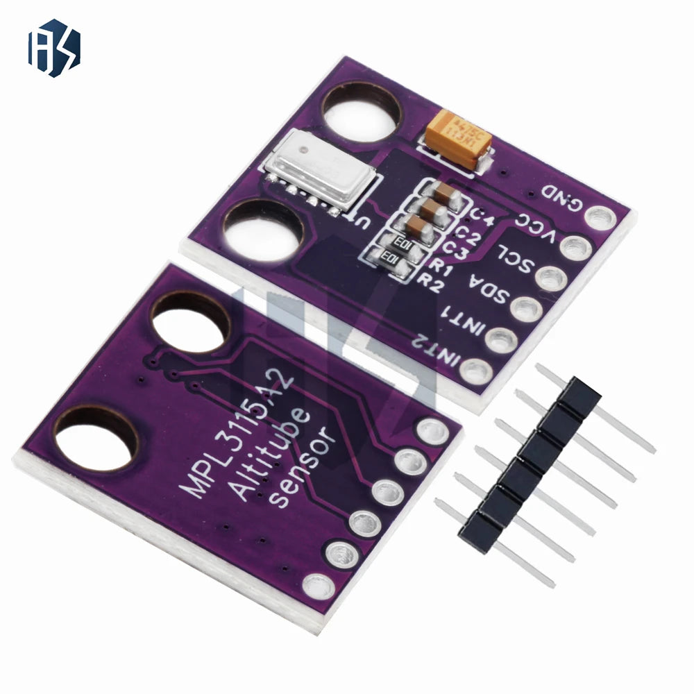 High Precision MPL3115A2 Barometric Pressure Altitude Temperature Sensor Module Compatible with Arduino Zpaxo
