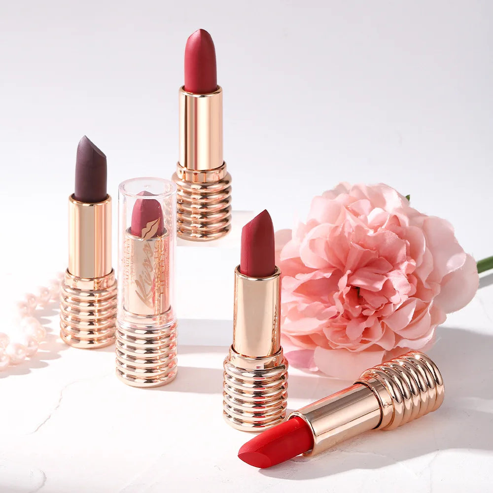 Matte Lipsticks Waterproof Velvet Nude Lipstick Sexy Red Lip Stick