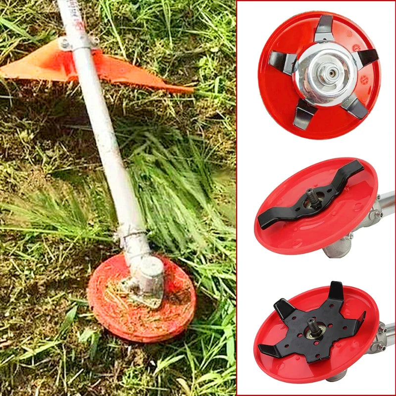 Dual-use Weeder Plate Blades Lawn Mower Grass Eater Trimmers Head