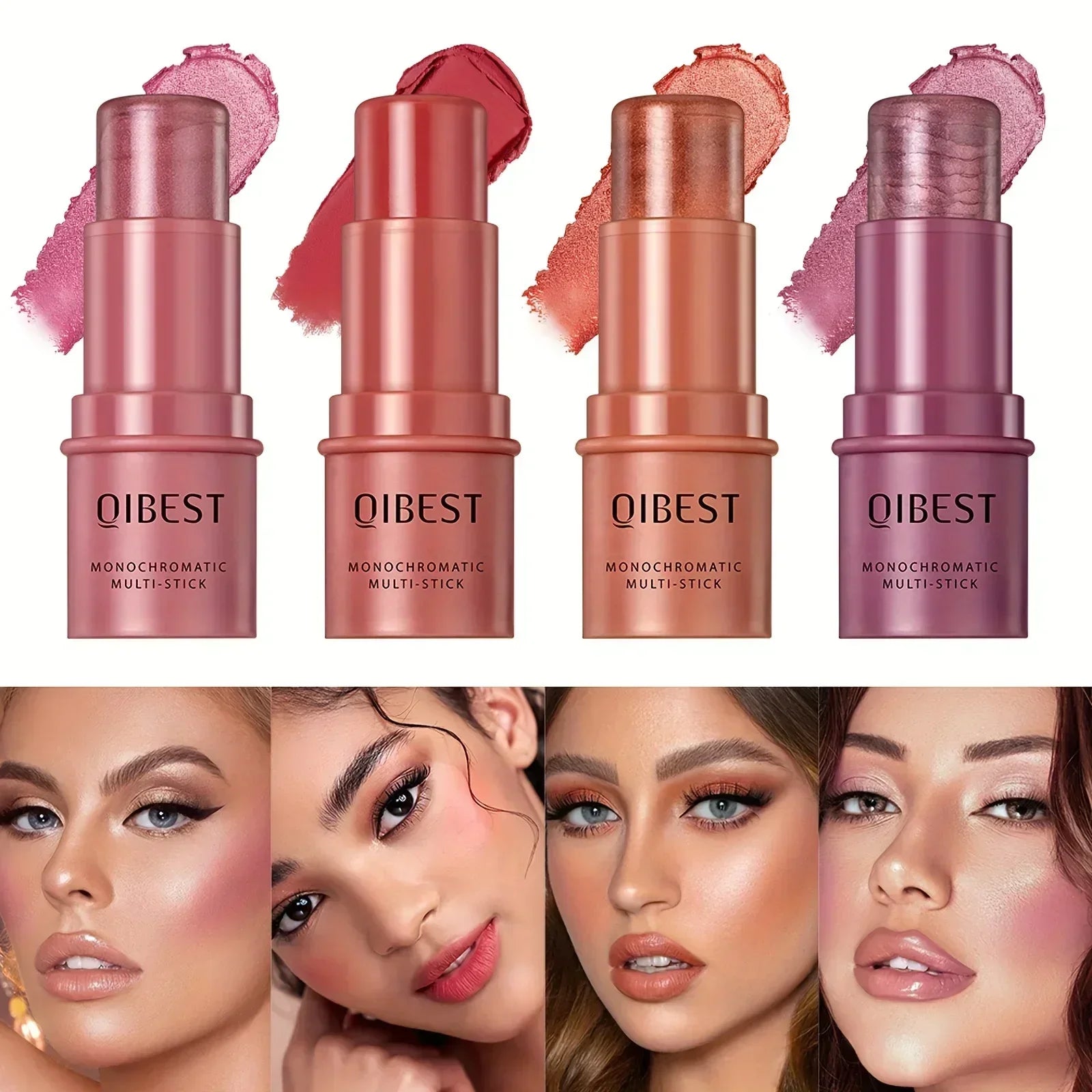 Light Eye Shadow Lipstick Three One Multifunctional Facial Makeup