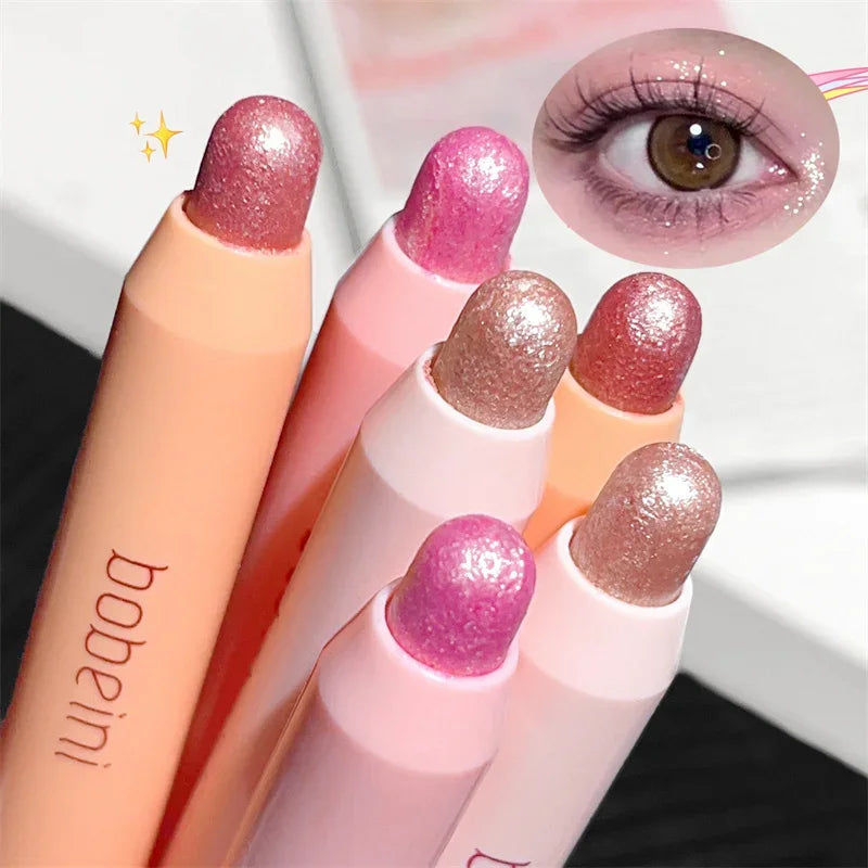 Pearlescent Eyeshadow Stick Pencil Glitter Waterproof Shimmer