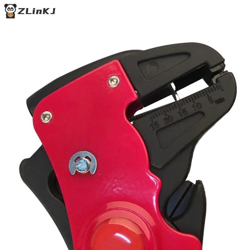 ▶1Pcs Mini Trumpet Automatic Wire Stripper Adjusting Cable Lead For 0.2-6 Square Mm Wire Cutter Handle Tools Zpaxo