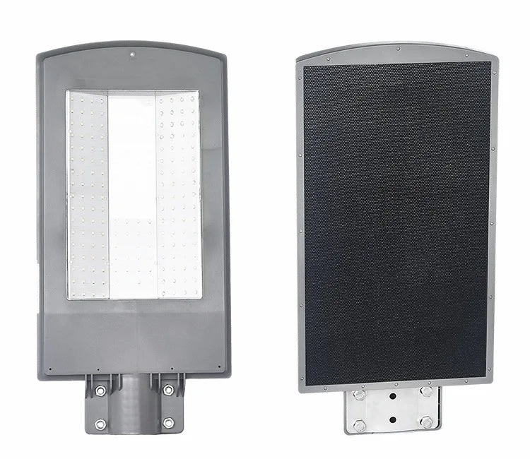 Solar Street Light Motion Detector Waterproof Sunpower Lamp 204LED Zpaxo Gray Warm