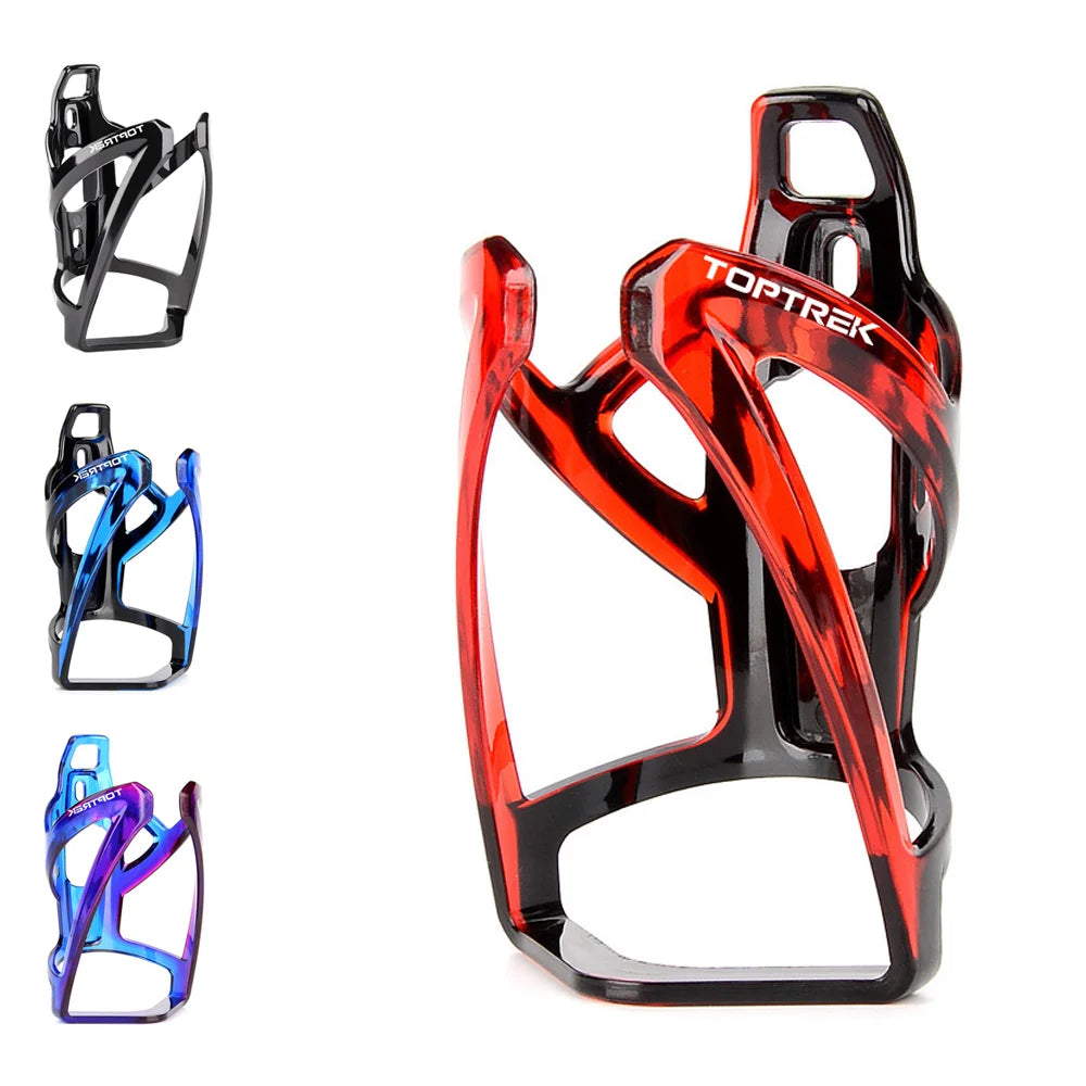 Toptrek Bicycle Bottle Cages MTB Road Bicycle Water Bottle Holder Colorful Lightweight Cycling Bottle Bracket Bicycle Accessory Zpaxo