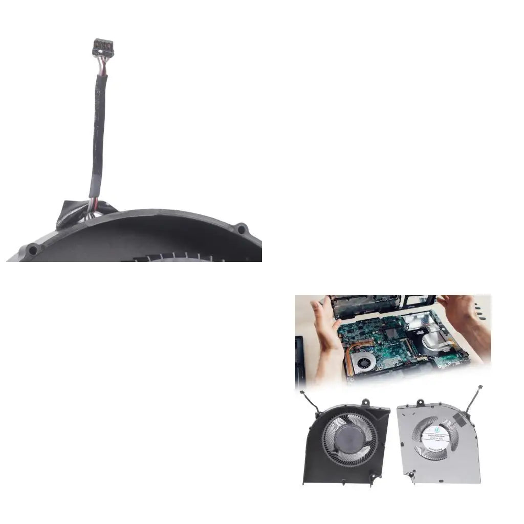 652F Laptop CPU Fan Replacement Easy Installs Low Noise For 16pro 16S 16K Zpaxo
