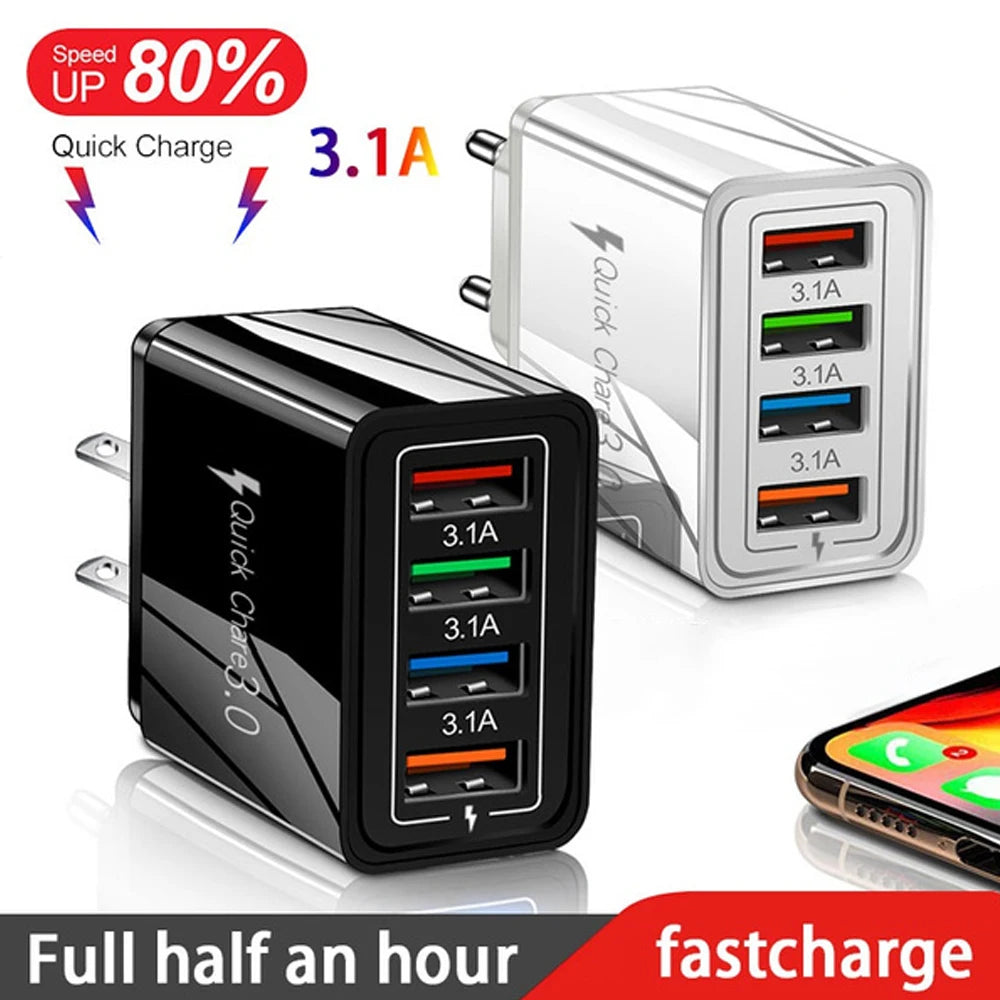 Iphone 14 USB Charger Quick Charge 3 0 Samsung Xiaomi Mi Tablets