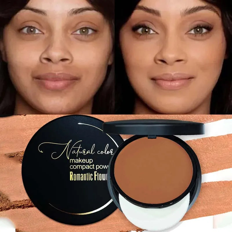 Wheat Bronzing Powder Matte Finish Sweatproof Oil Control Dark Skin