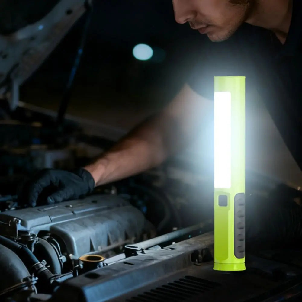 Red Blue Warning Lights Portable Work Lamp Light Strip Hook Magnetic Zpaxo