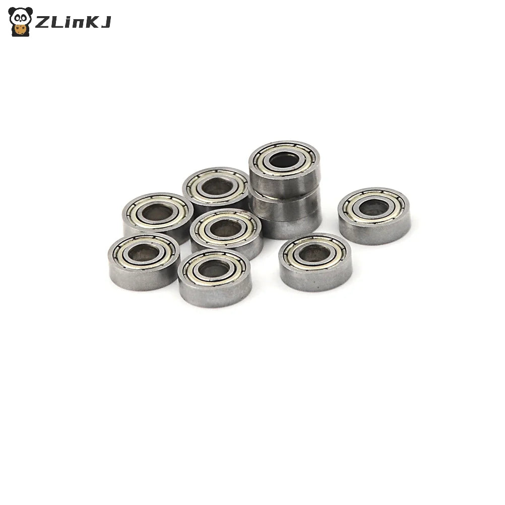 ▶10Pcs Miniature Bearing 695ZZ 695-Z Precise Durable Bearing 5x13x4mm Zpaxo